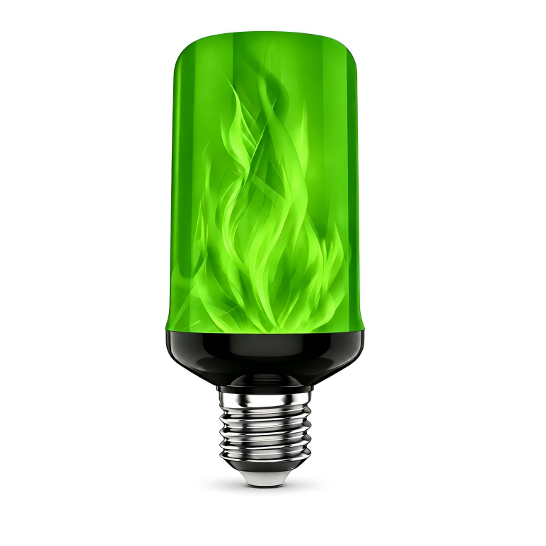 3W E27 Flicker Flame Night Light Bulbs For Christmas Decor
