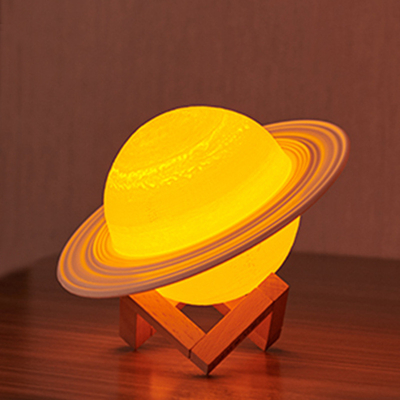 Van de 16 Kleuren LEIDENE de Verlichting Maanlamp, 3D Navulbaar de Nachtlicht van Drukusb